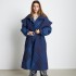 Stella Nova Long Quilted Blue Coat