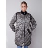 Long Quilted Puffer Jacket - Spruce