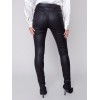 Wax Twill Pull-On Pants - Black